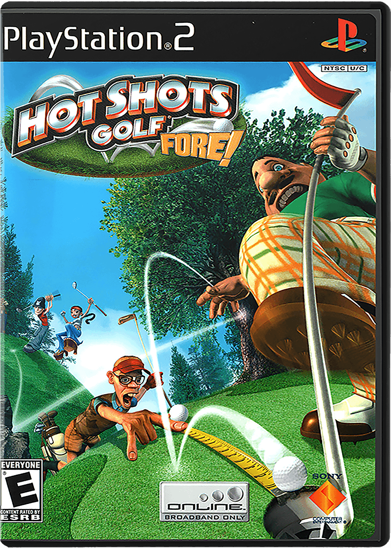 Hot Shots Golf Fore box art for Playstation 2